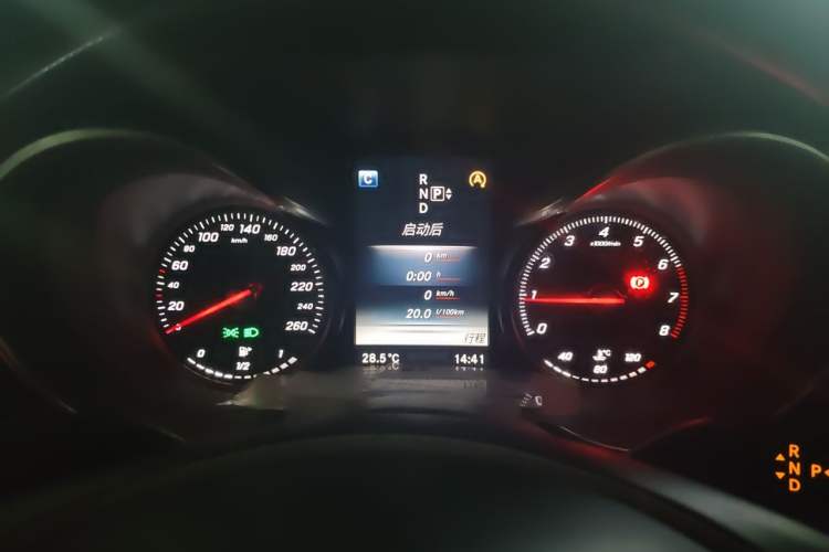 Used Mercedes-Benz C-Class 2015 C 200 L Sport Edition Instrument Cluster
