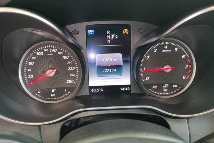 Used Mercedes-Benz C-Class 2015 C 200 L Sport Edition Instrument Cluster