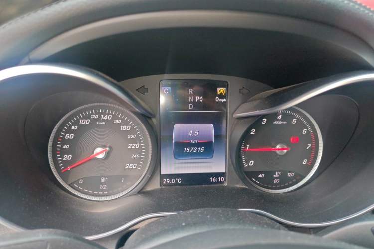 Used Mercedes-Benz C-Class 2015 Revised C 200 L Sport Edition Instrument Cluster