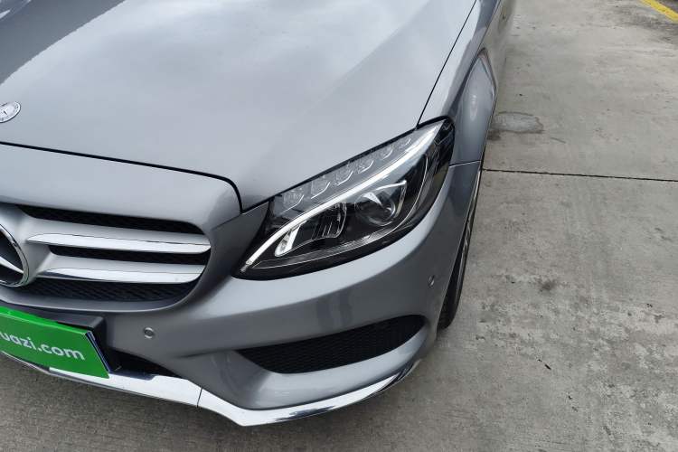 Used Mercedes-Benz C-Class 2015 C 200 station wagon Left Front Headlight