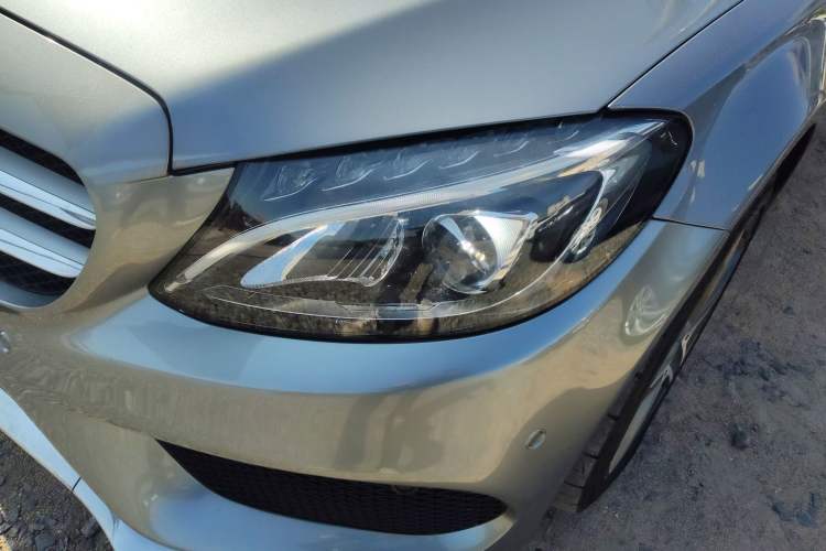 Used Mercedes-Benz C-Class 2015 C 200 station wagon Left Front Headlight