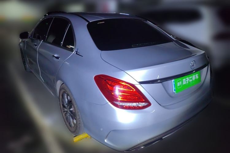 Used Mercedes-Benz C-Class 2015 Restyled C 180 L Sport Edition Rear Left 45 Deg