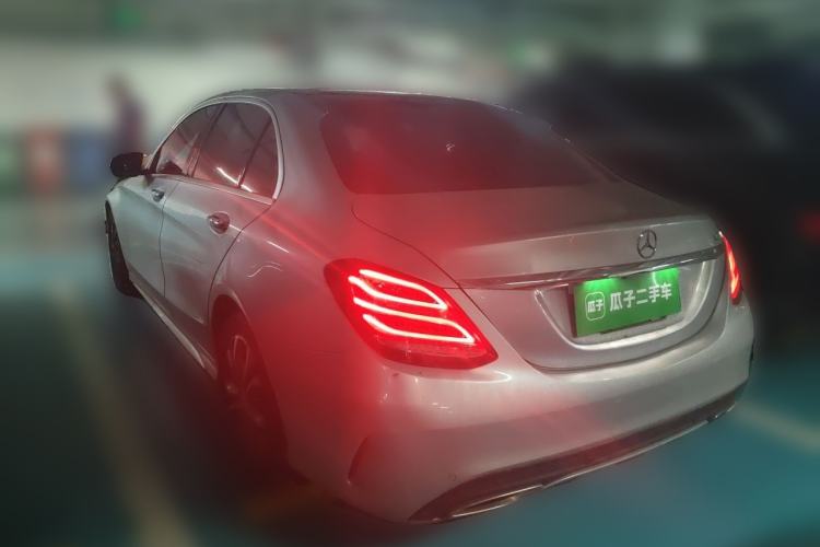 Used Mercedes-Benz C-Class 2015 C 200 L Sport Edition Rear Left 45 Deg