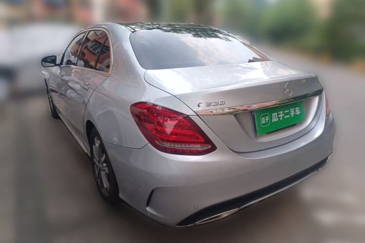 Used Mercedes-Benz C-Class 2015 C 200 L Sport Edition Rear Left 45 Deg