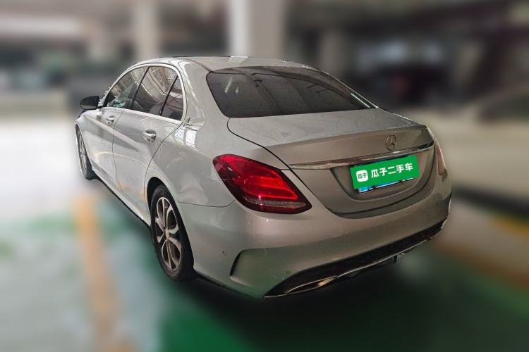 Used Mercedes-Benz C-Class 2015 Restyled C 180 L Sport Edition Rear Left 45 Deg
