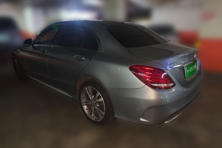 Used Mercedes-Benz C-Class 2015 C 200 L 4MATIC Sport Edition Rear Left 45 Deg