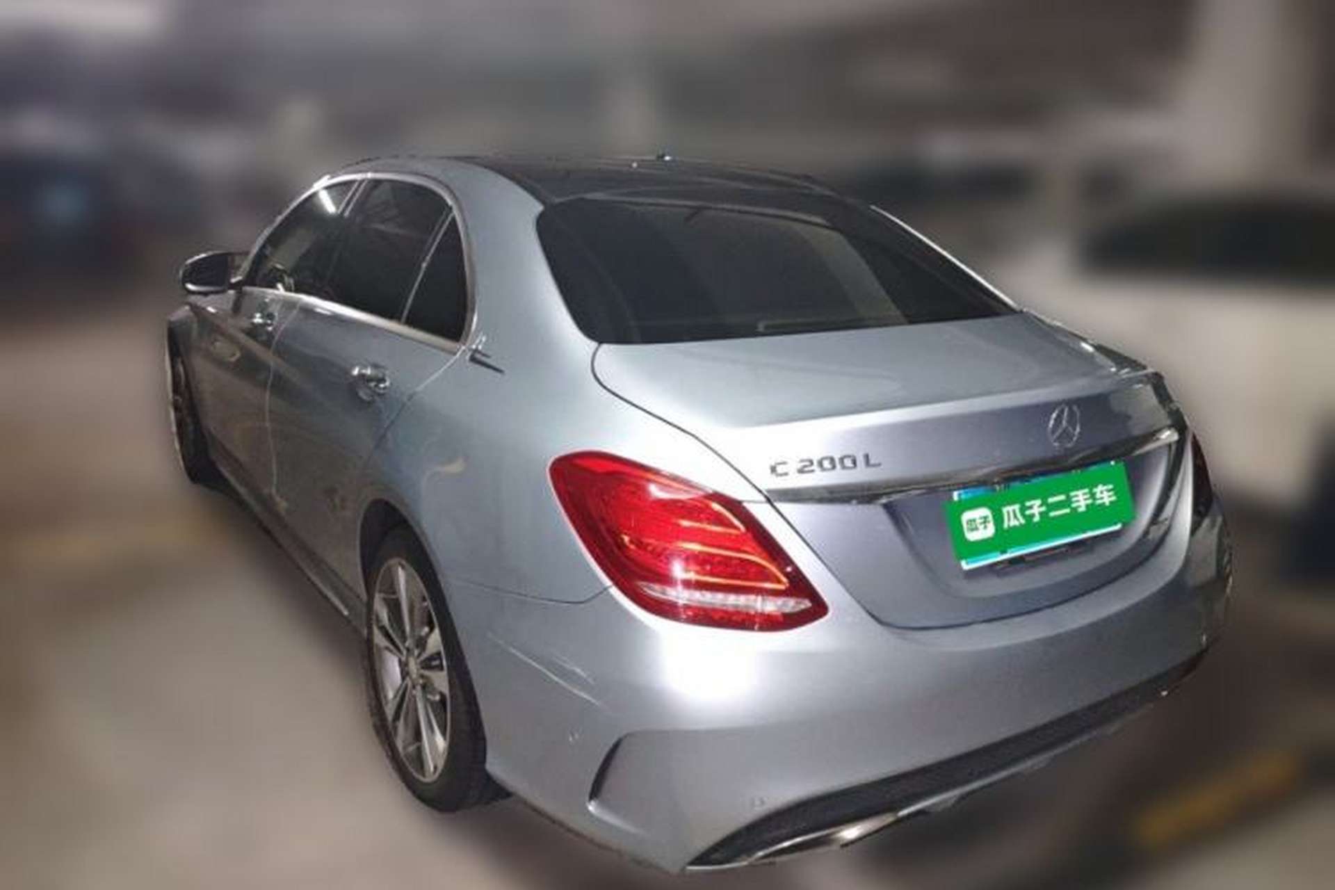 Used Mercedes-Benz C-Class 2015 C 200 L 4MATIC Sport Edition Rear Left 45 Deg