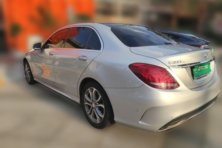 Used Mercedes-Benz C-Class 2015 C 200 L Sport Edition Rear Left 45 Deg