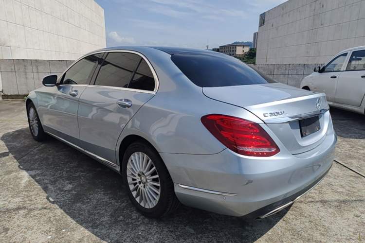 Used Mercedes-Benz C-Class 2015 C 200 L Rear Left 45 Deg