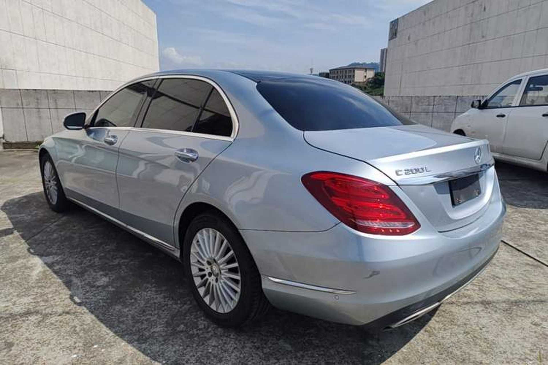 Used Mercedes-Benz C-Class 2015 C 200 L Rear Left 45 Deg