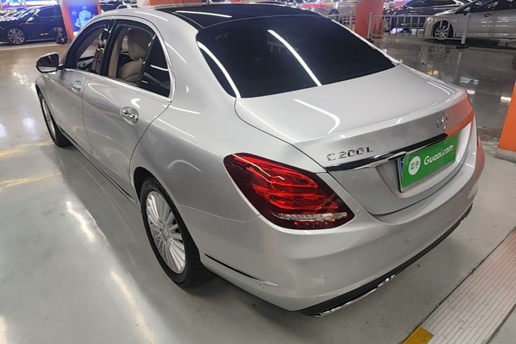 Used Mercedes-Benz C-Class 2015 C 200 L Rear Left 45 Deg