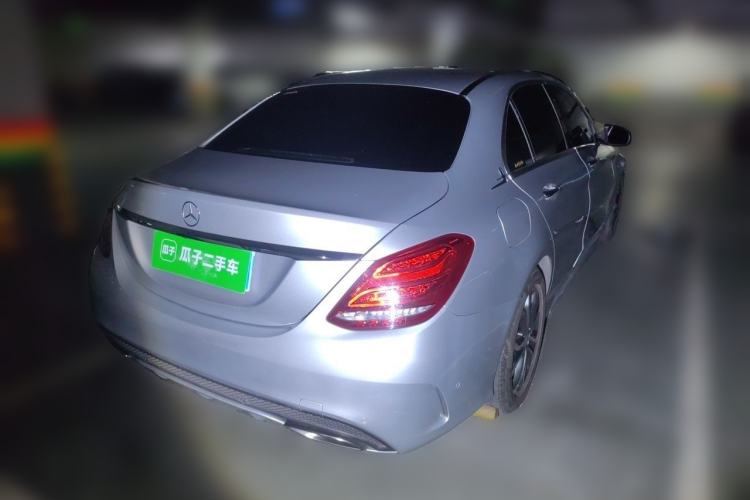 Used Mercedes-Benz C-Class 2015 Restyled C 180 L Sport Edition Rear Right 45 Deg