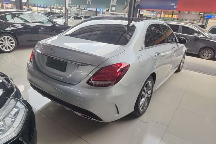 Used Mercedes-Benz C-Class 2015 Revised C 200 L Sport Edition Rear Right 45 Deg