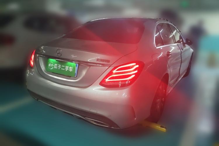 Used Mercedes-Benz C-Class 2015 C 200 L Sport Edition Rear Right 45 Deg