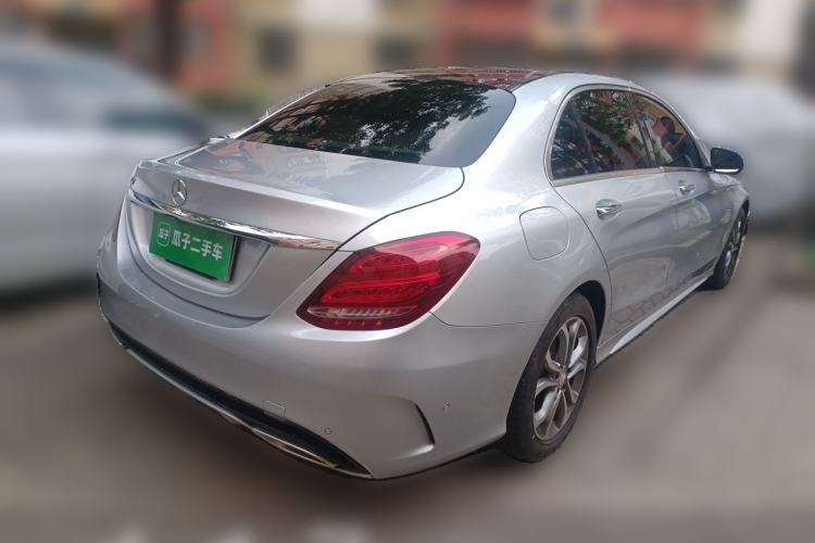 Used Mercedes-Benz C-Class 2015 C 200 L Sport Edition Rear Right 45 Deg