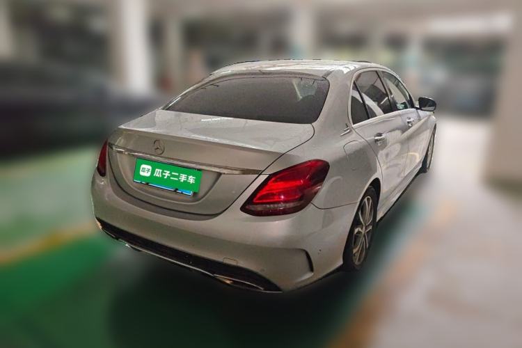 Used Mercedes-Benz C-Class 2015 Restyled C 180 L Sport Edition Rear Right 45 Deg