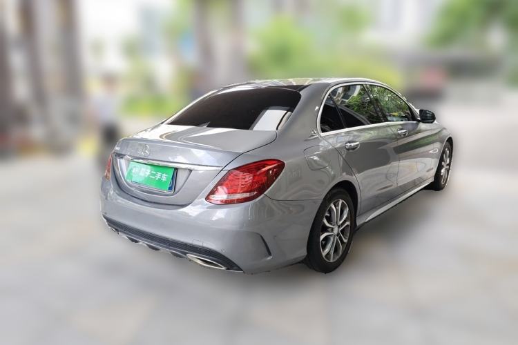 Used Mercedes-Benz C-Class 2015 Revised C 200 L Sport Edition Rear Right 45 Deg
