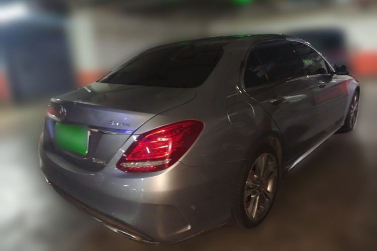 Used Mercedes-Benz C-Class 2015 C 200 L 4MATIC Sport Edition Rear Right 45 Deg