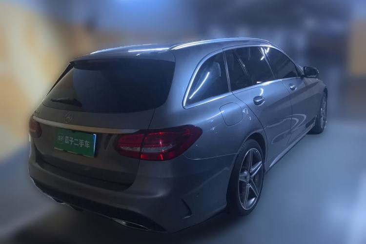 Used Mercedes-Benz C-Class 2015 C 200 station wagon Rear Right 45 Deg
