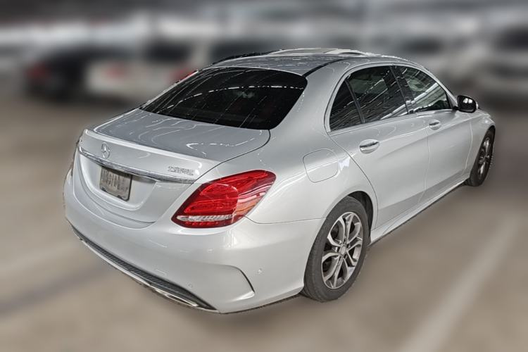 Used Mercedes-Benz C-Class 2015 C 180 L Sport Edition Rear Right 45 Deg