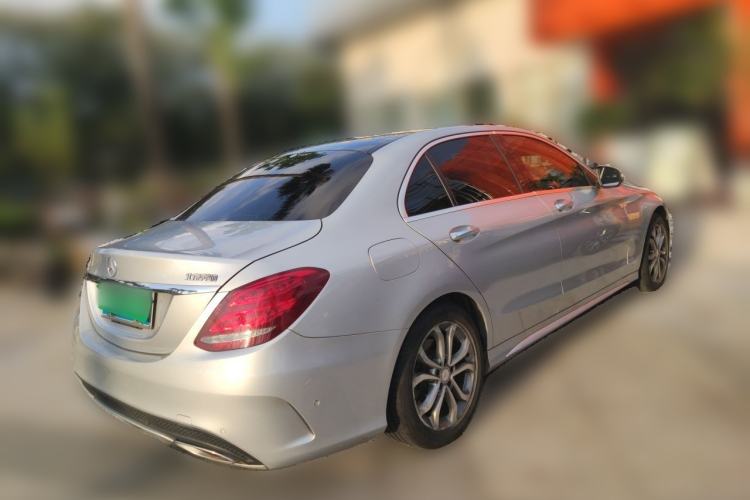 Used Mercedes-Benz C-Class 2015 C 200 L Sport Edition Rear Right 45 Deg