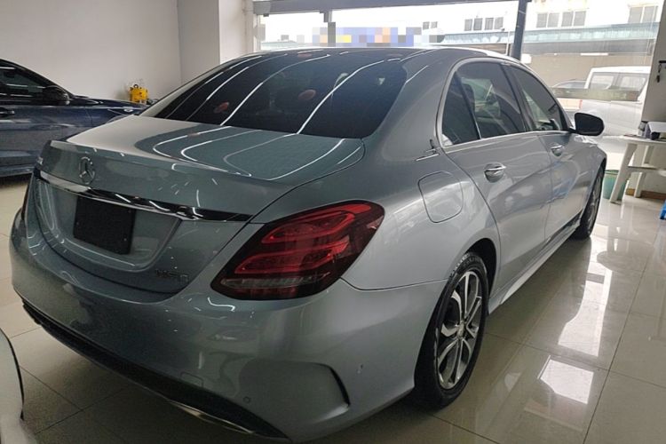 Used Mercedes-Benz C-Class 2015 Revised C 200 L Sport Edition Rear Right 45 Deg