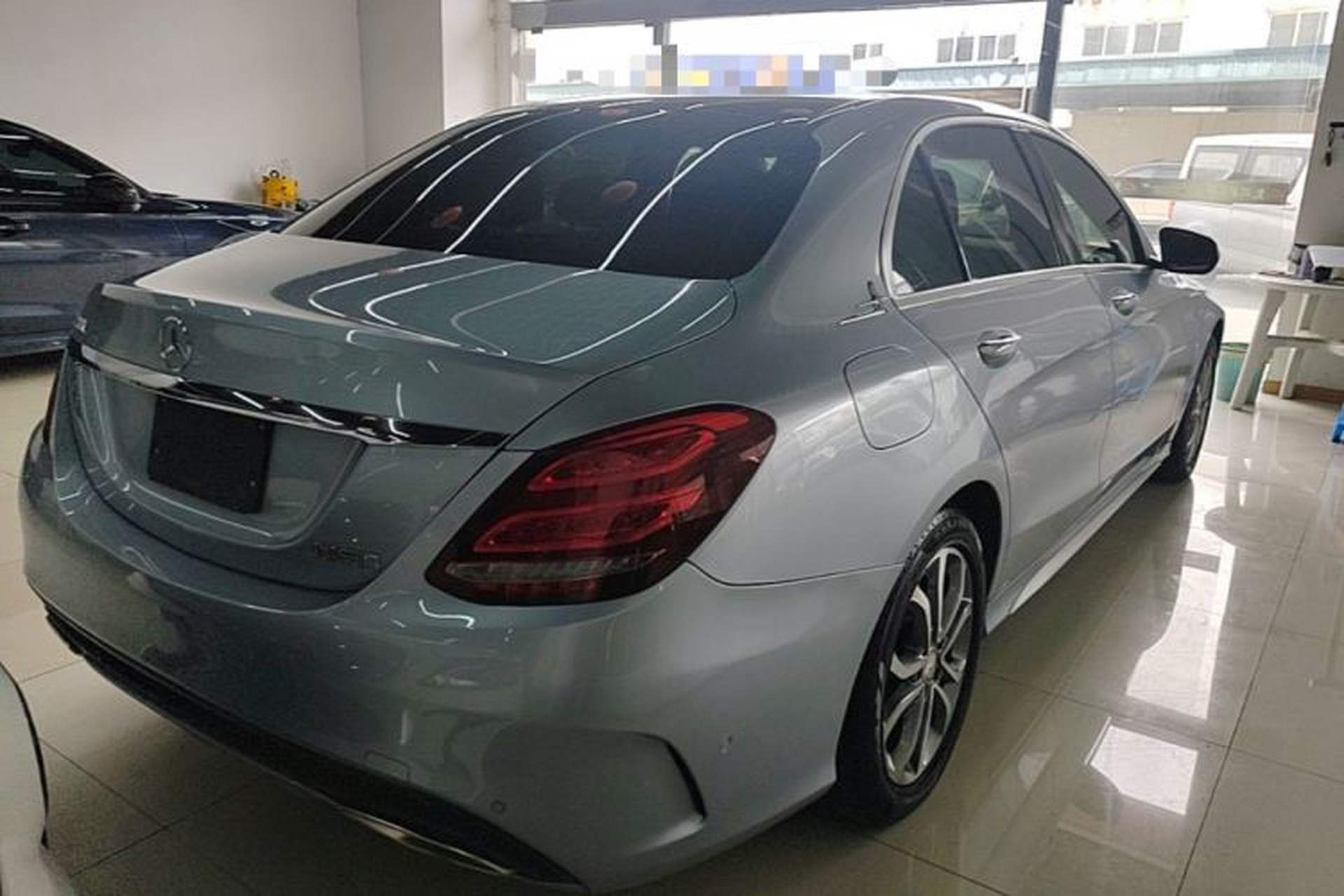 Used Mercedes-Benz C-Class 2015 Revised C 200 L Sport Edition Rear Right 45 Deg