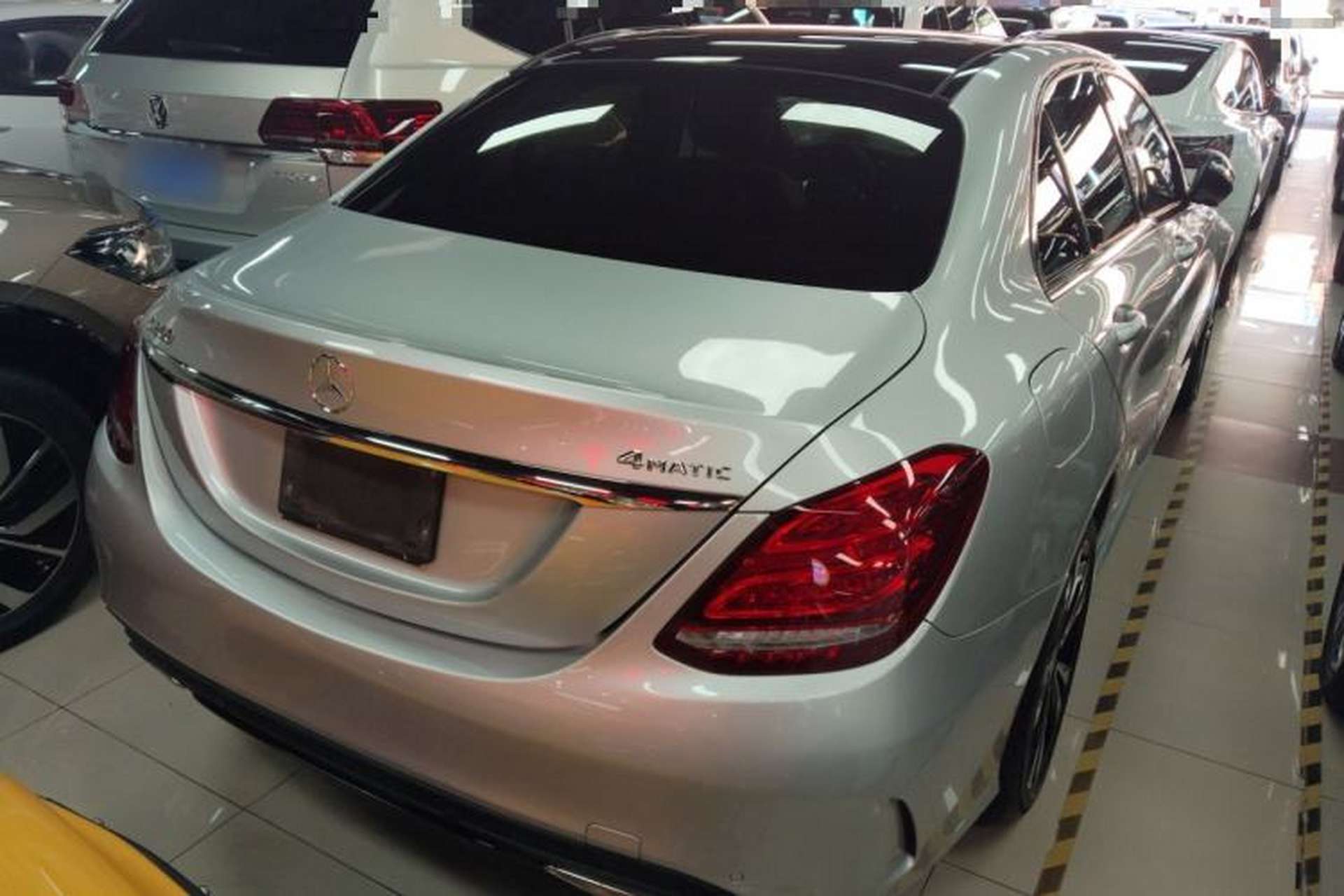 Used Mercedes-Benz C-Class 2015 C 200 Sport Edition 4MATIC Rear Right 45 Deg