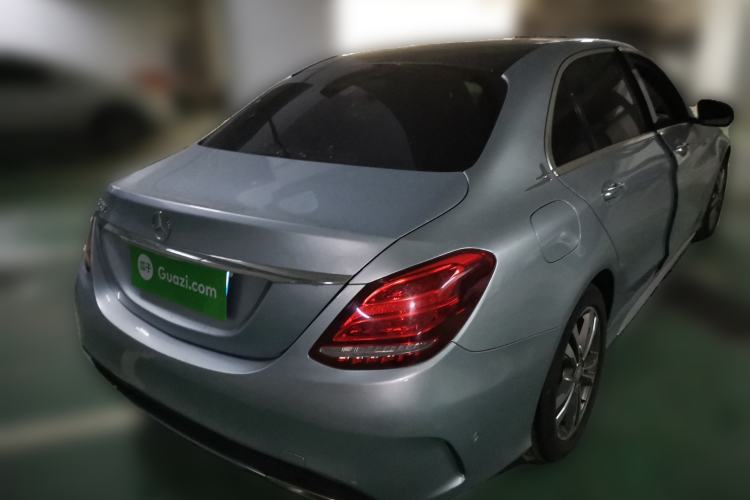 Used Mercedes-Benz C-Class 2015 Revised C 200 L Sport Edition Rear Right 45 Deg