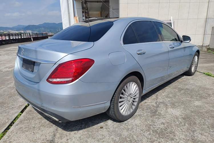 Used Mercedes-Benz C-Class 2015 C 200 L Rear Right 45 Deg