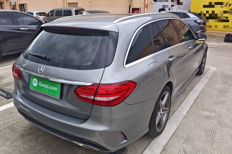 Used Mercedes-Benz C-Class 2015 C 200 station wagon Rear Right 45 Deg