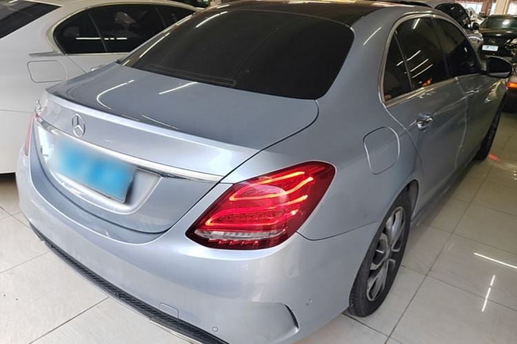 Used Mercedes-Benz C-Class 2015 Revised C 200 L Sport Edition Rear Right 45 Deg