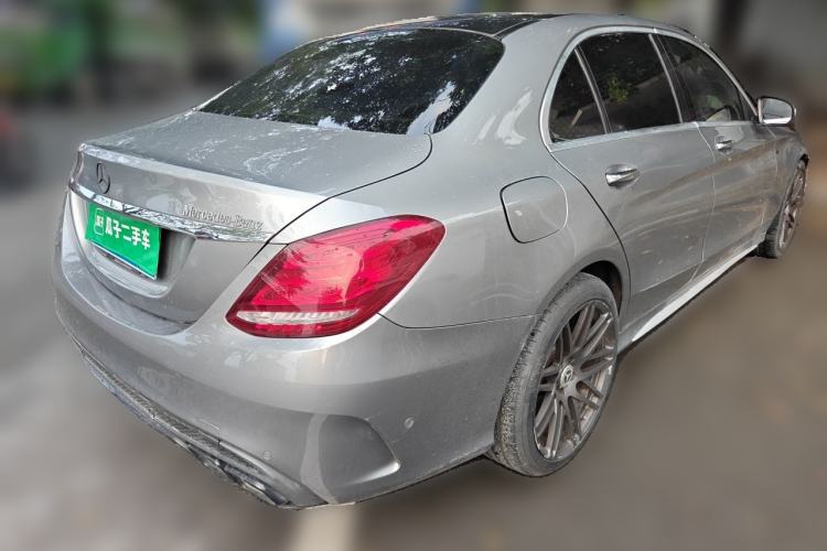 Used Mercedes-Benz C-Class 2015 C 200 L Sport Edition Rear Right 45 Deg