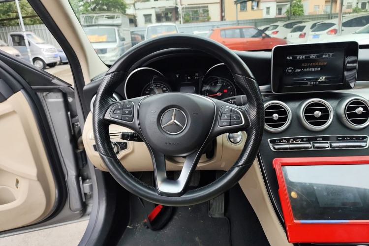 Used Mercedes-Benz C-Class 2015 C 200 station wagon Steering Wheel
