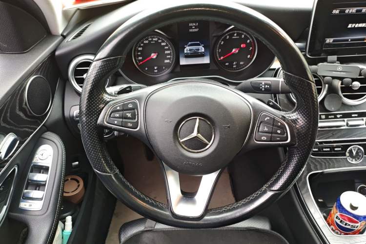 Used Mercedes-Benz C-Class 2015 C 200 station wagon Steering Wheel