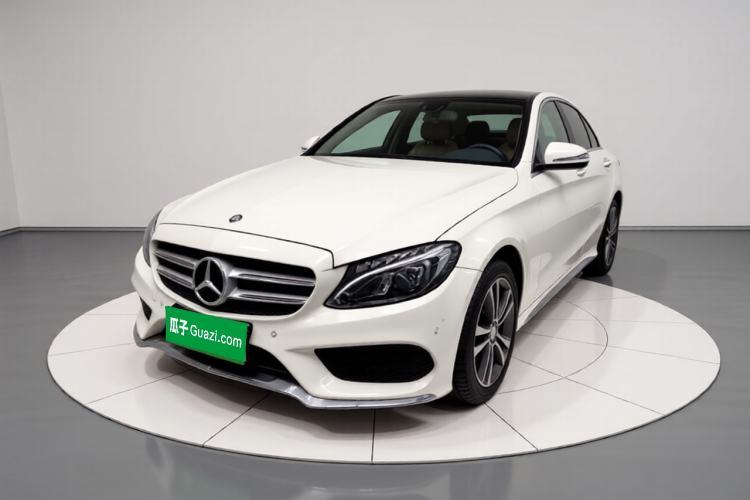 Used Mercedes-Benz C-Class 2015 Revised C 200 L Sport Edition Guazi used car, China used car export, Used car for sale, Used Mercedes-Benz cars, Cheapest cars for sale