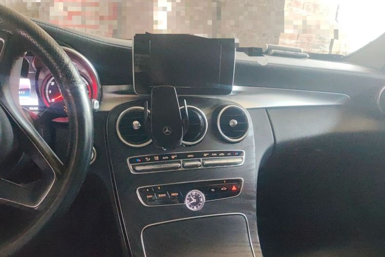 Used Mercedes-Benz C-Class 2015 C 200 L Sport Edition Audio And AC Panel