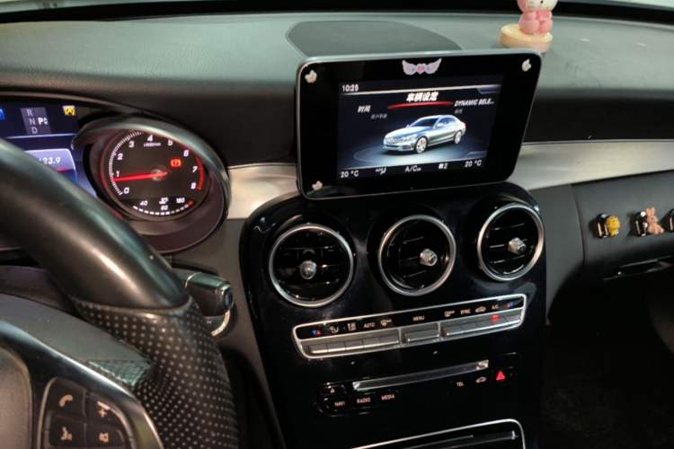 Used Mercedes-Benz C-Class 2015 C 200 Sport Edition Audio And AC Panel