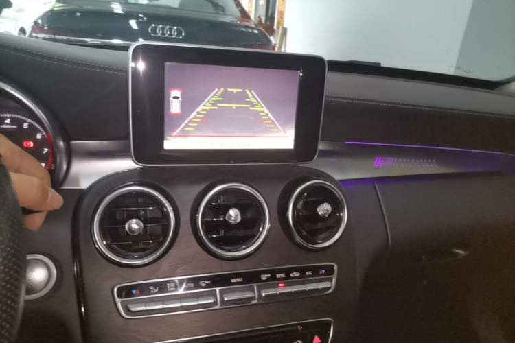 Used Mercedes-Benz C-Class 2015 C 200 L Sport Edition Audio And AC Panel