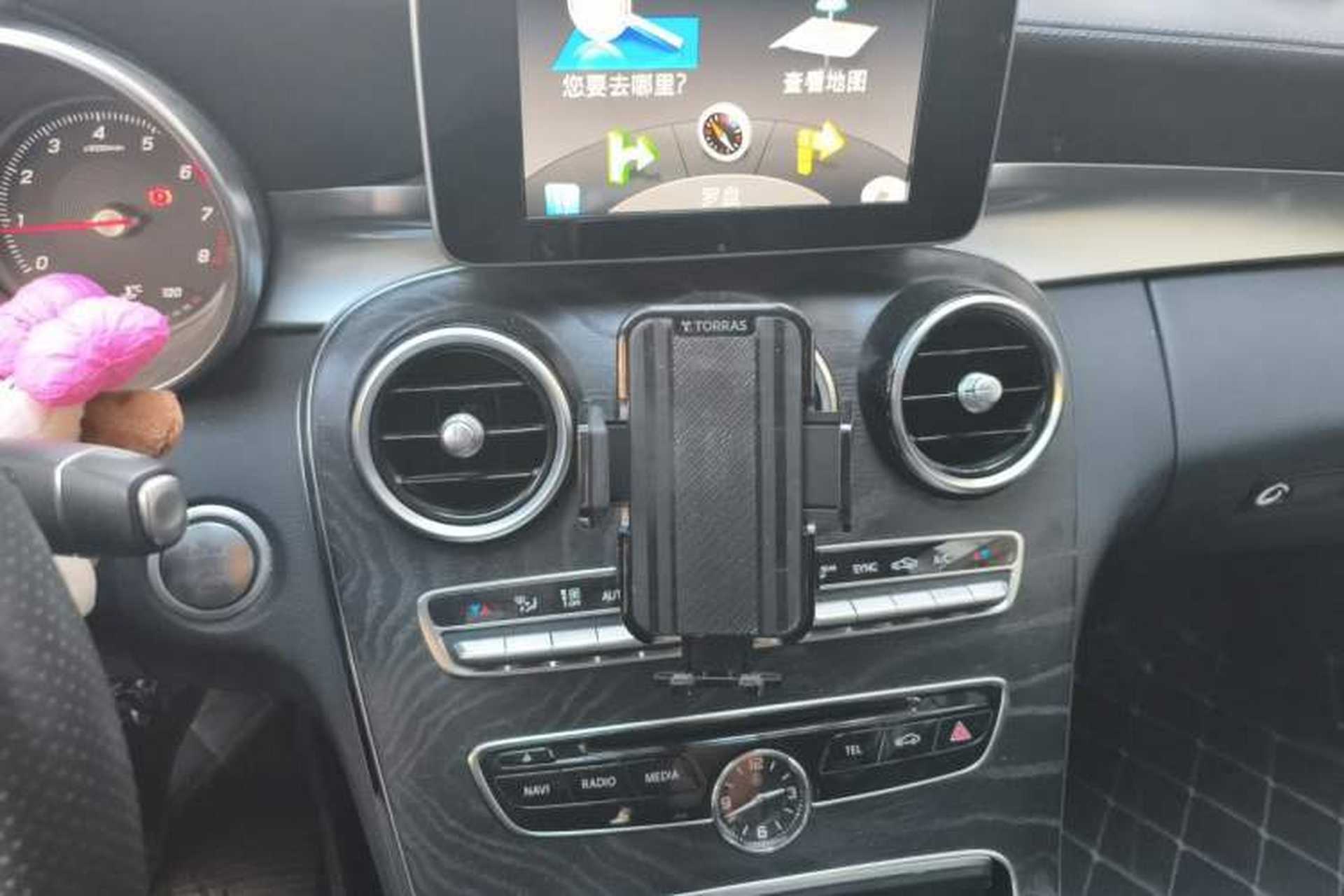 Used Mercedes-Benz C-Class 2015 Revised C 200 L Sport Edition Audio And AC Panel