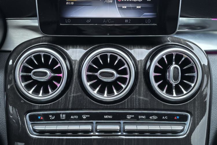 Used Mercedes-Benz C-Class 2015 C 200 Sport Edition Audio And AC Panel