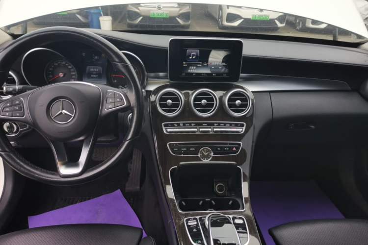 Used Mercedes-Benz C-Class 2015 C 200 L 4MATIC Audio And AC Panel