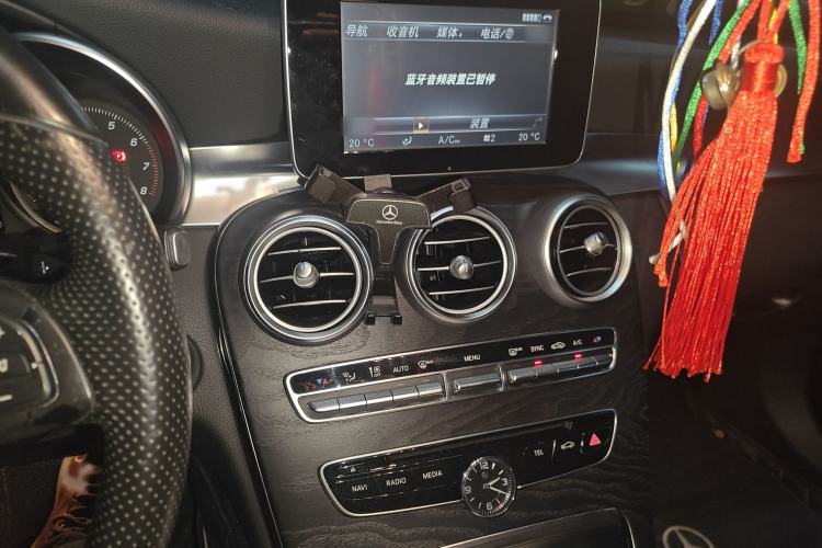 Used Mercedes-Benz C-Class 2015 C 200 station wagon Audio And AC Panel