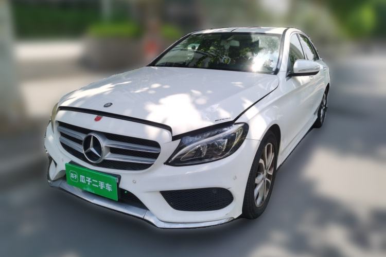 Used Mercedes-Benz C-Class 2015 Restyled C 180 L Sport Edition Guazi used car, China used car export, Used car for sale, Used Mercedes-Benz cars, Cheapest cars for sale