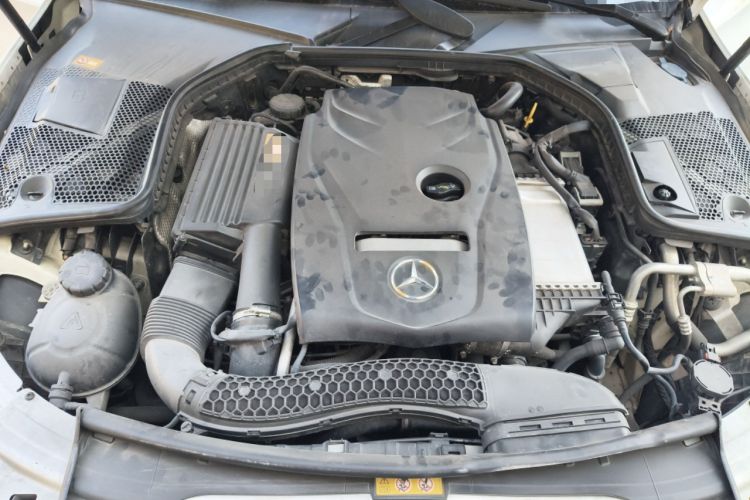 Used Mercedes-Benz C-Class 2015 Revised C 200 L Sport Edition Engine Bay