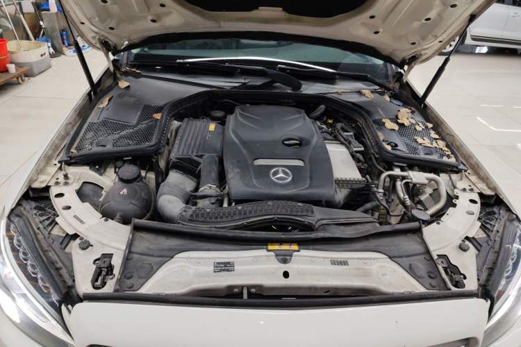 Used Mercedes-Benz C-Class 2015 Revised C 200 L Sport Edition Engine Bay