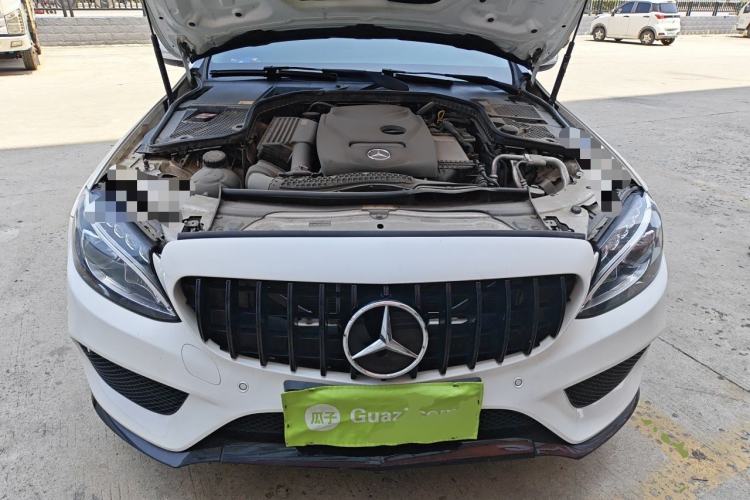 Used Mercedes-Benz C-Class 2015 Facelift C 200 L Engine Bay