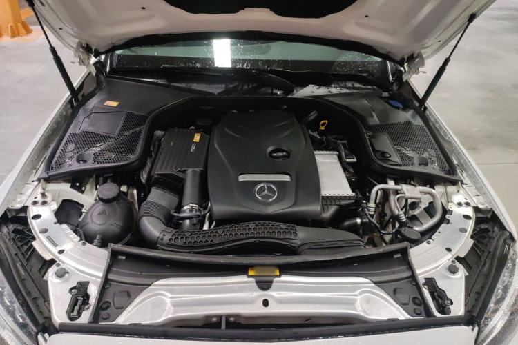 Used Mercedes-Benz C-Class 2015 C 200 station wagon Engine Bay