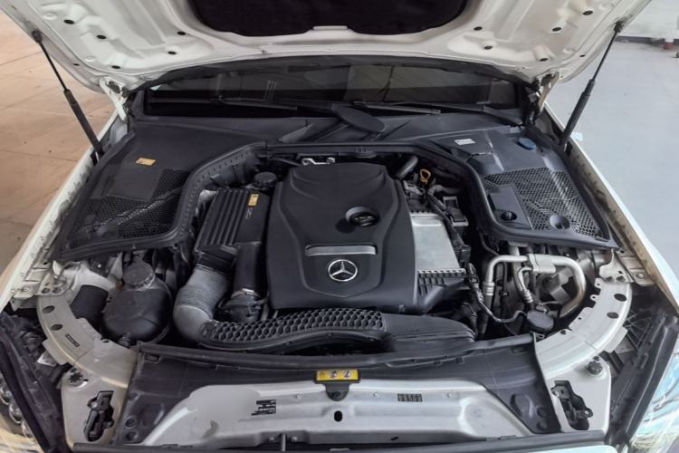 Used Mercedes-Benz C-Class 2015 Revised C 200 L Sport Edition Engine Bay