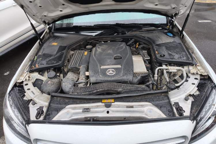 Used Mercedes-Benz C-Class 2015 Revised C 200 L Sport Edition Engine Bay